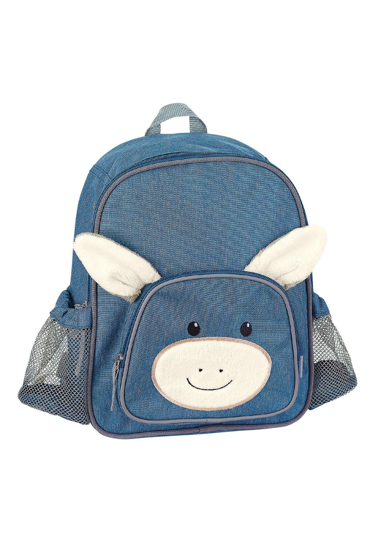 Funktions-Rucksack Esel Emmi in Blau mit 3D-Ohren, 5L