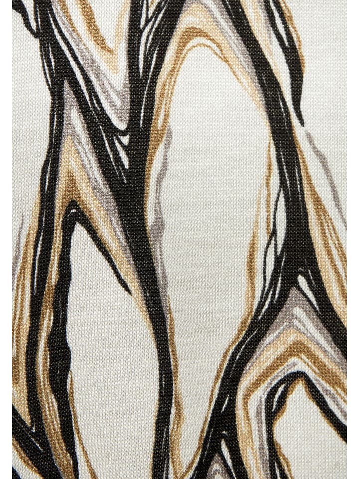 LASCANA Maxirock in creme-khaki bedruckt günstig kaufen