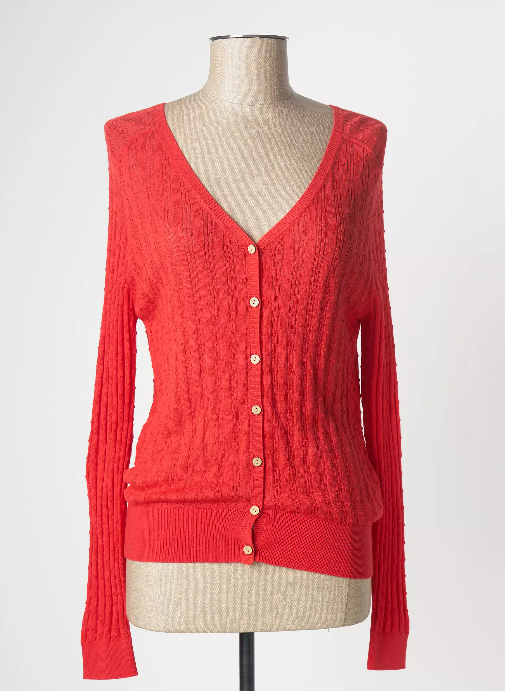 Zilch Cardigans Femme couleur rouge