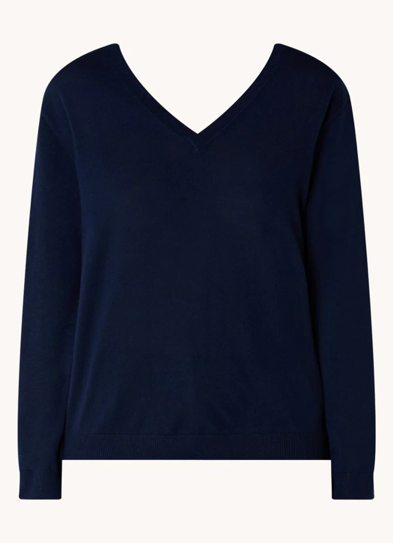 Maglione Benetton in lana merino a maglia fine
