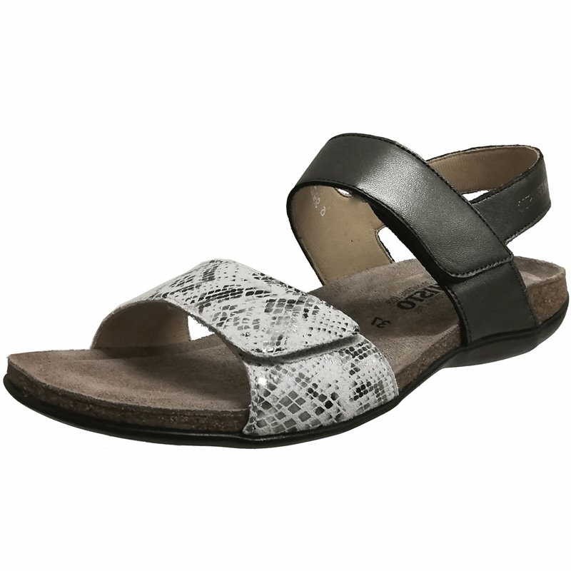 MEPHISTO Klassische Sandalen grau DARK GREY