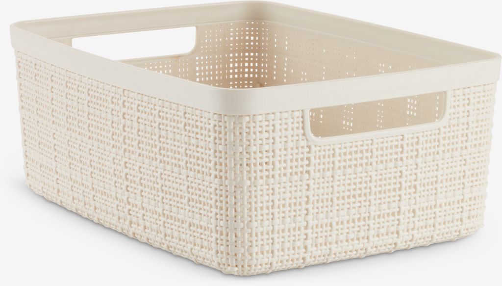 Panier en jute 5L écru