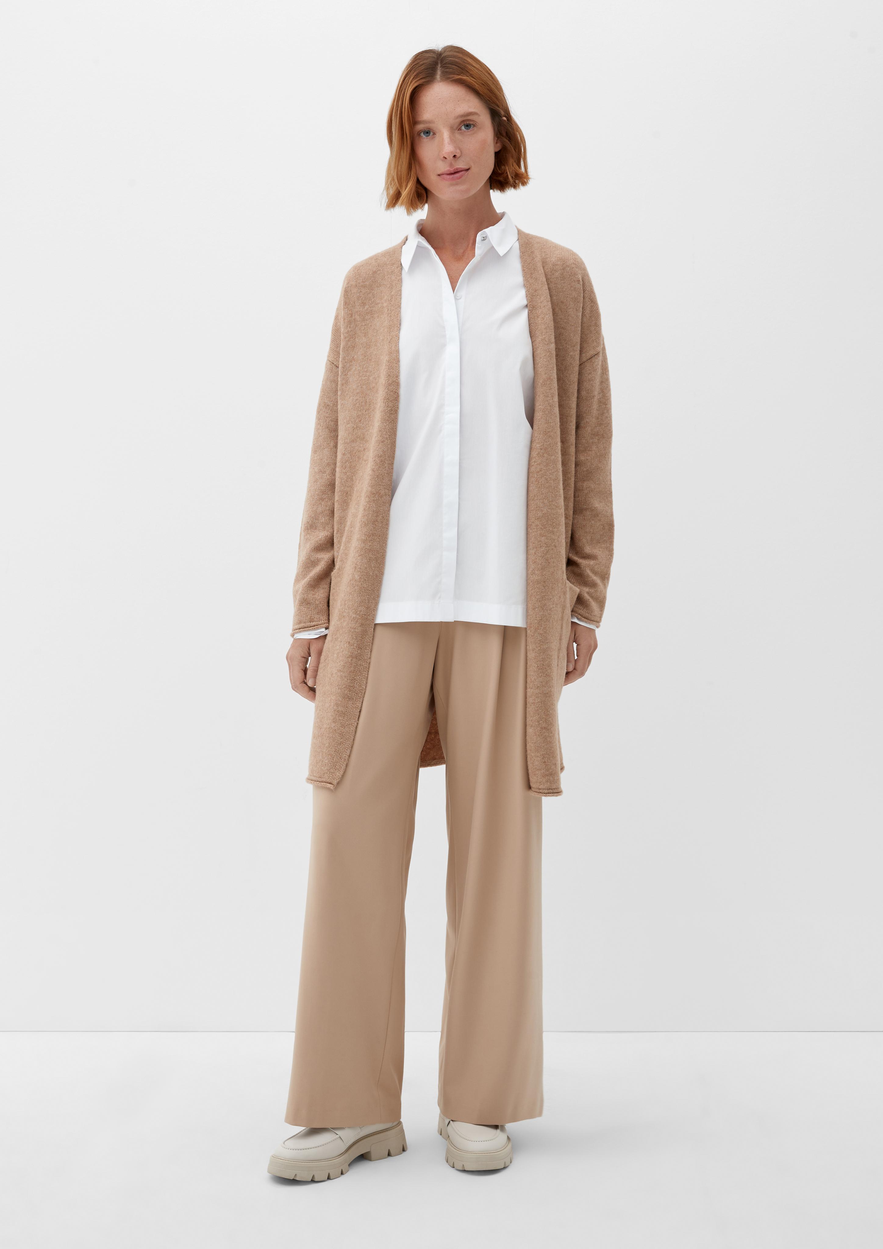 Popeline-Bluse aus Baumwollstretch  2121599-0100