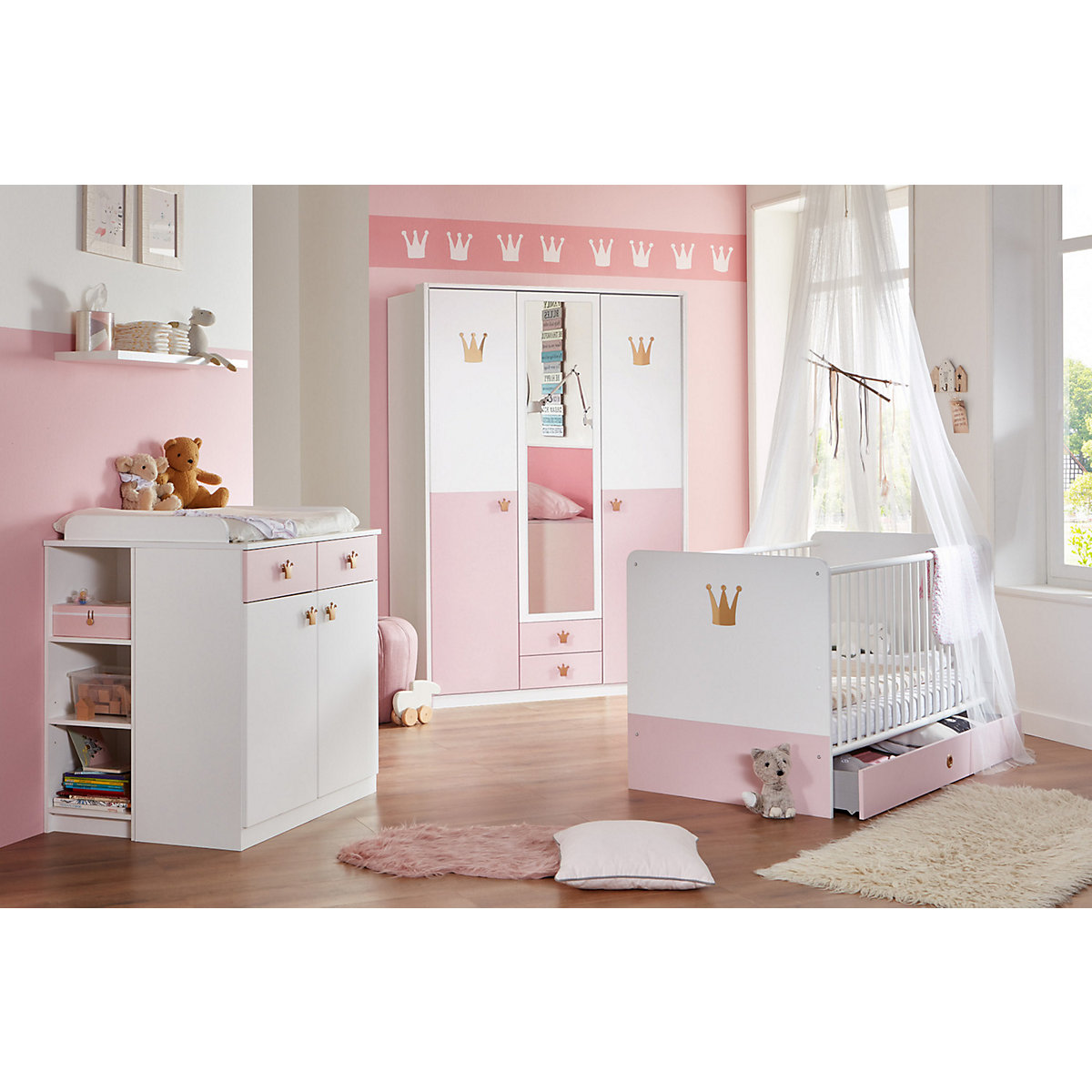 Babyzimmer Set Cindy Komplett