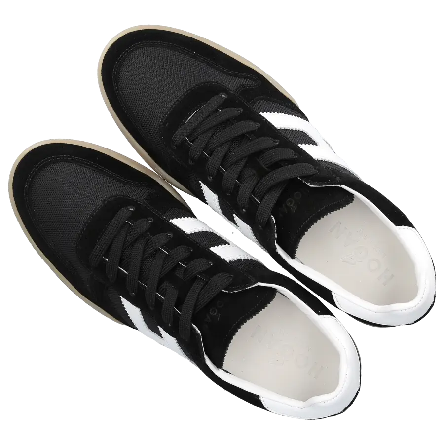 Hogan - Sneaker low H357 Veloursleder - schwarz