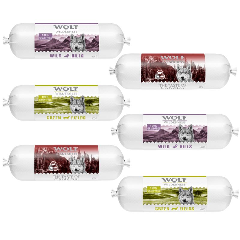 Probierpaket Wolf of Wilderness Nassfutter