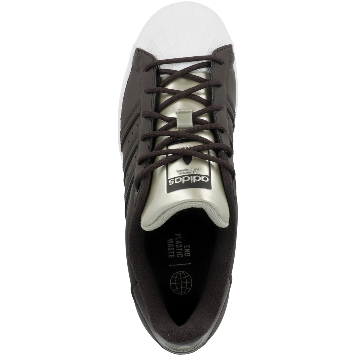 Adidas Originals Superstar Sneaker Low dunkelbraun