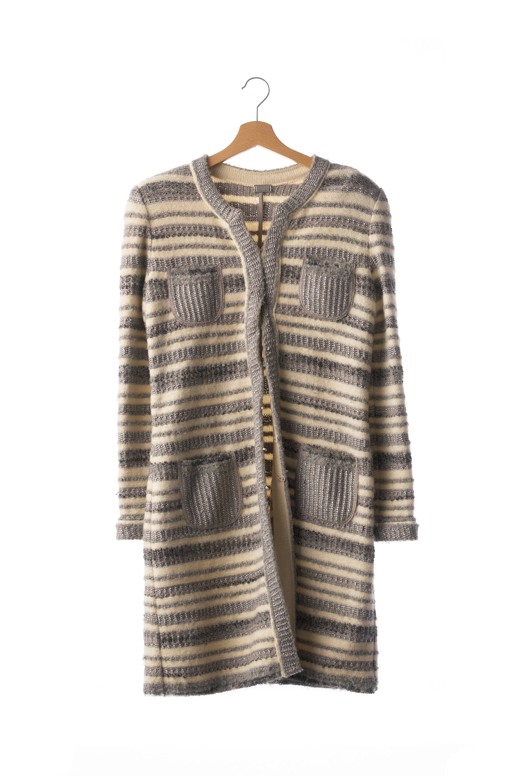 Lil Pour L Autre Manteaux Longs Femme couleur gris