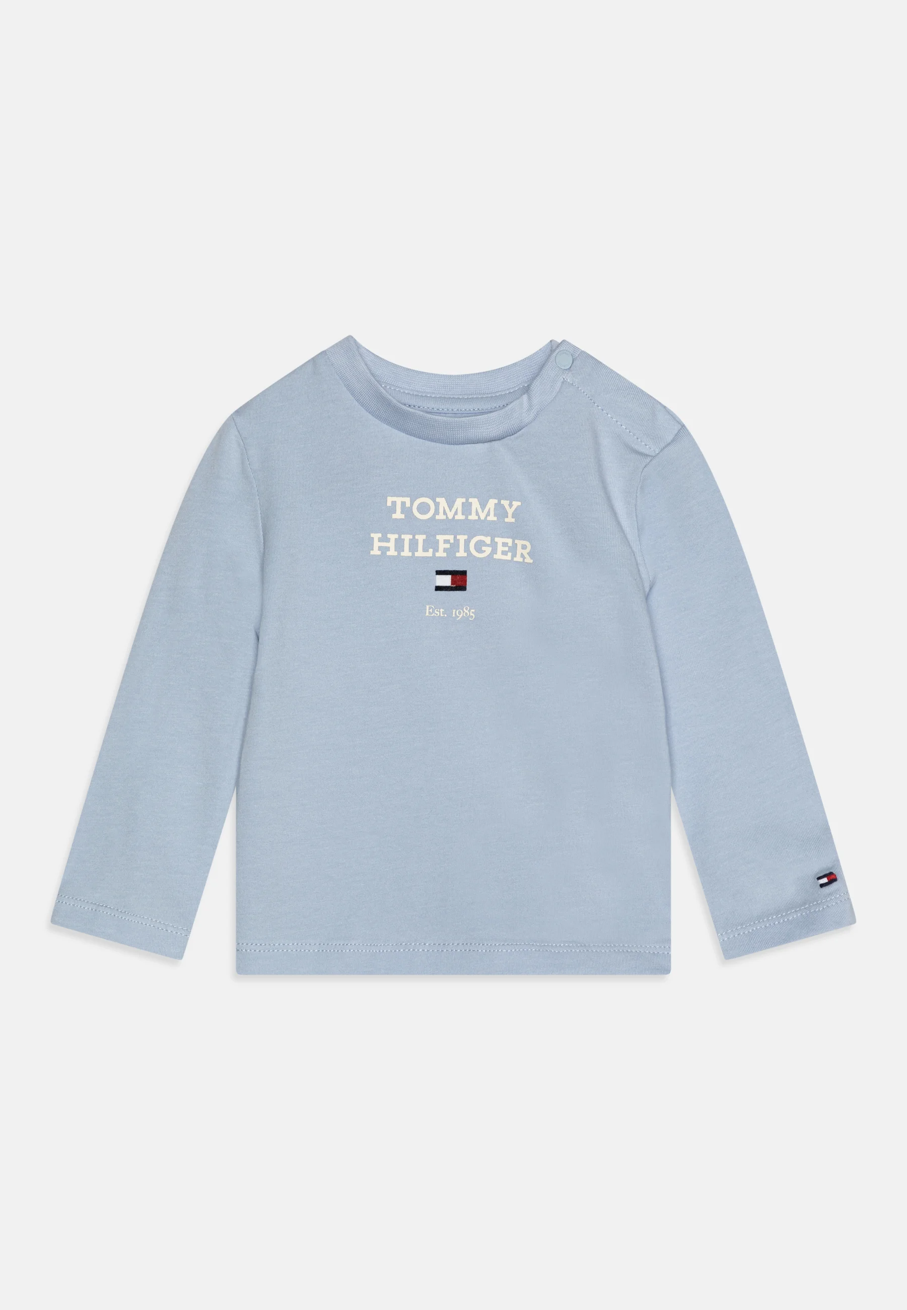 Camiseta unisex con logotipo de Tommy Hilfiger - Camiseta de manga larga