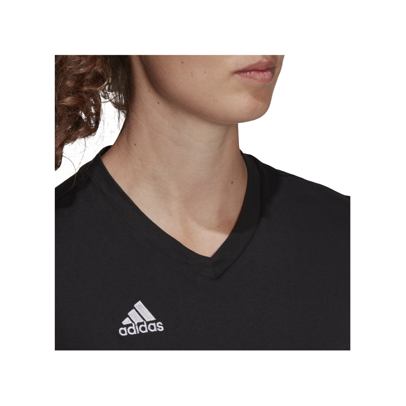 adidas Entrada 22 T-Shirt Damen Schwarz