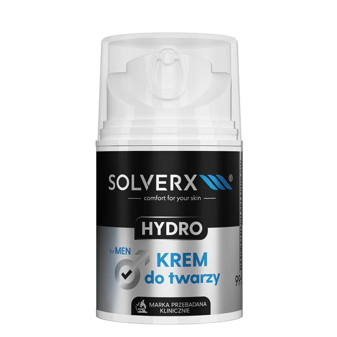 Solverx Hydro ansigtscreme til mænd