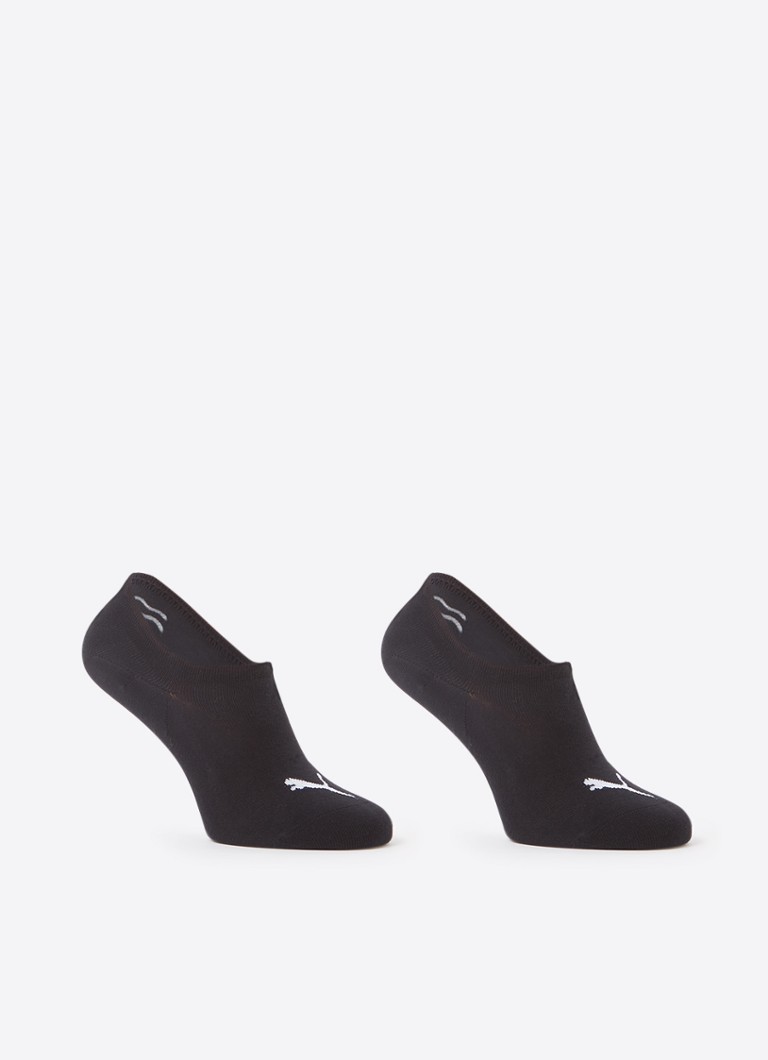 Șosete sport Puma Footie cu logo, vândute în pachet de 2.