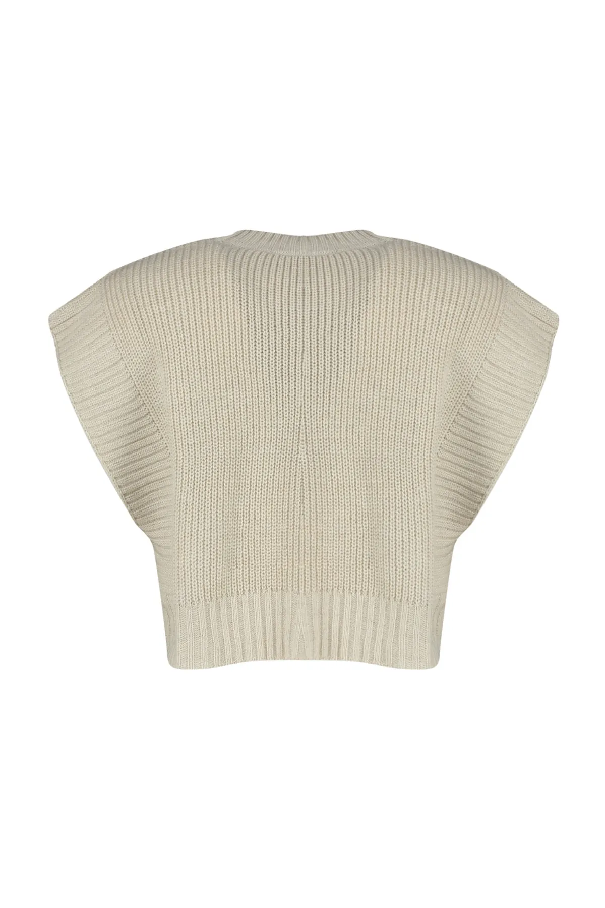 Trendyol Collection  Stone Crop Strickpullover mit Rundhalsausschnitt TWOAW24SV00005