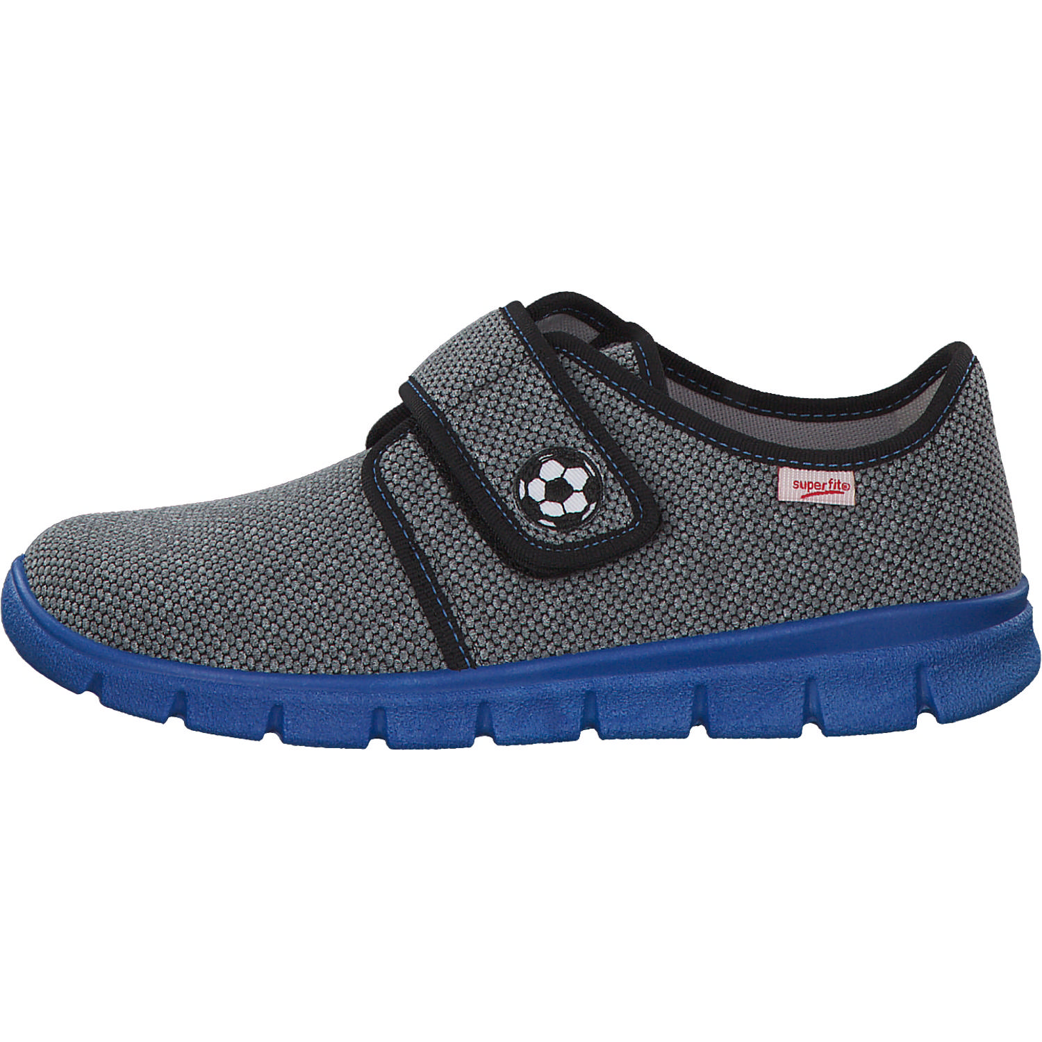 Superfit BOBBY 00266, Hausschuhe, Kinder, Grau (Stone)