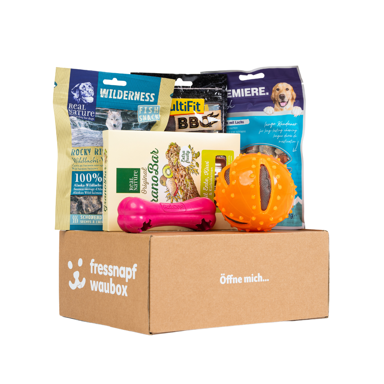 BOX Snacks BOX Waubox mittelgroße & große Hunde