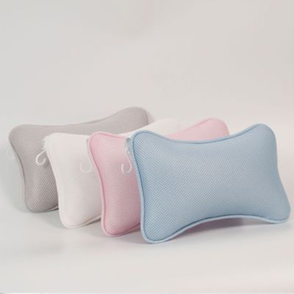 Nackenstützkissen Badewannenkissen,Spa-Kissen mit 4D-Air-Mesh-Technologie für Badewanne, Devenirriche