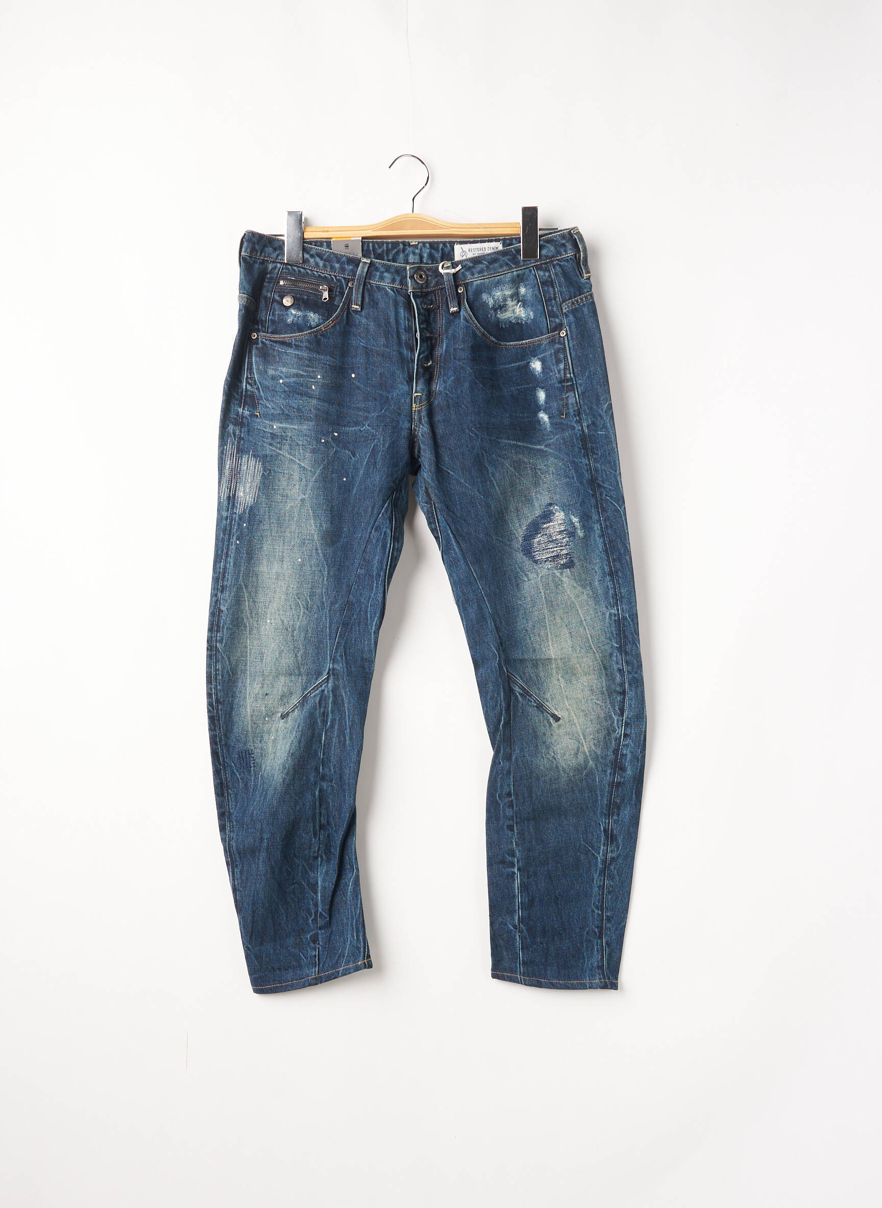G Star Jeans Boyfriend Femme couleur bleu