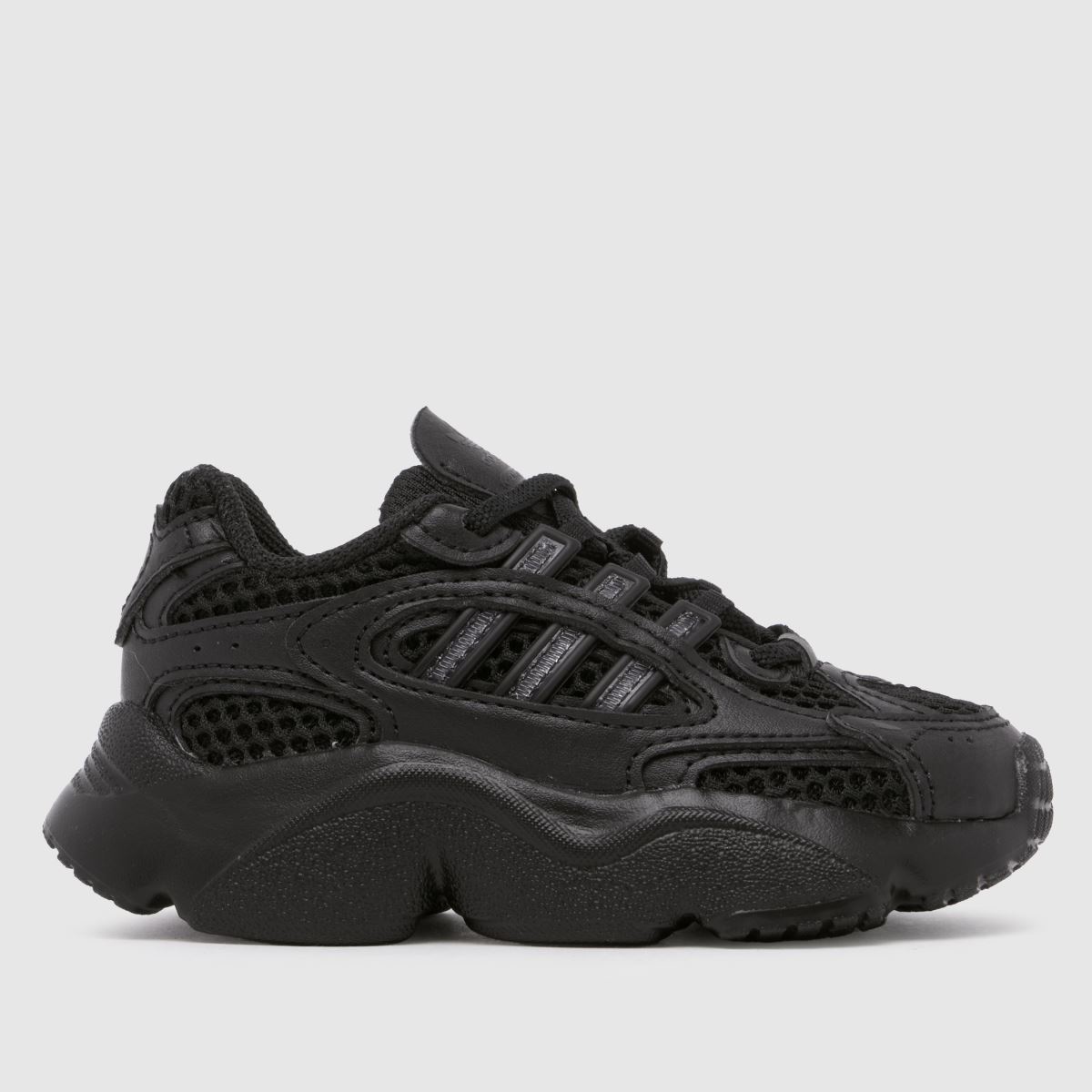 adidas svarta Ozmillen småbarnsskor