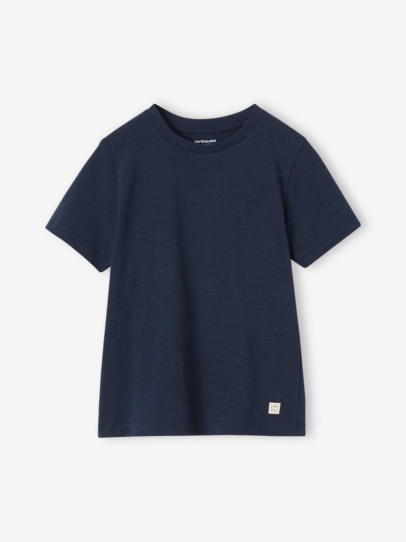 Vertbaudet Jungen T-Shirt BASIC, personalisierbar Oeko-Tex - türkis