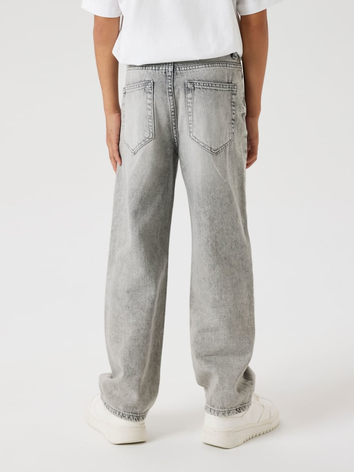 name it Jeans regular fit NKMRYAN STRAIGHT JEANS 3418-BE in light grey denim günstig kaufen