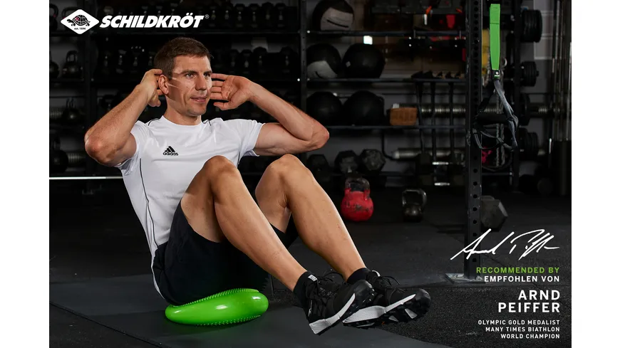 Schildkröt-Fitness - Balance Kissen, inkl. Handpumpe