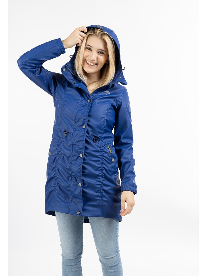 Schmuddelwedda Regenparka in Blau günstig kaufen