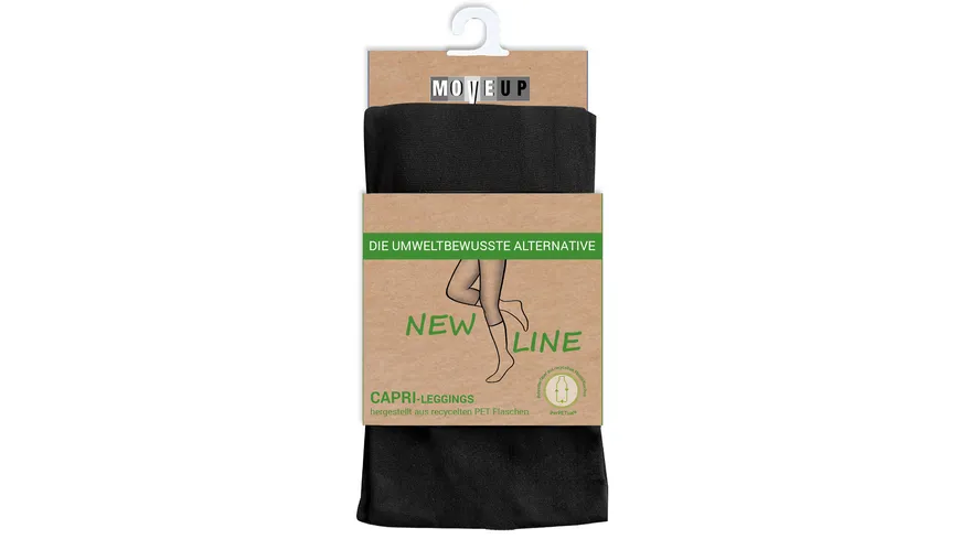 MOVE UP NEW LINE Damen Capri PERPETUAL 50 DEN schwarz