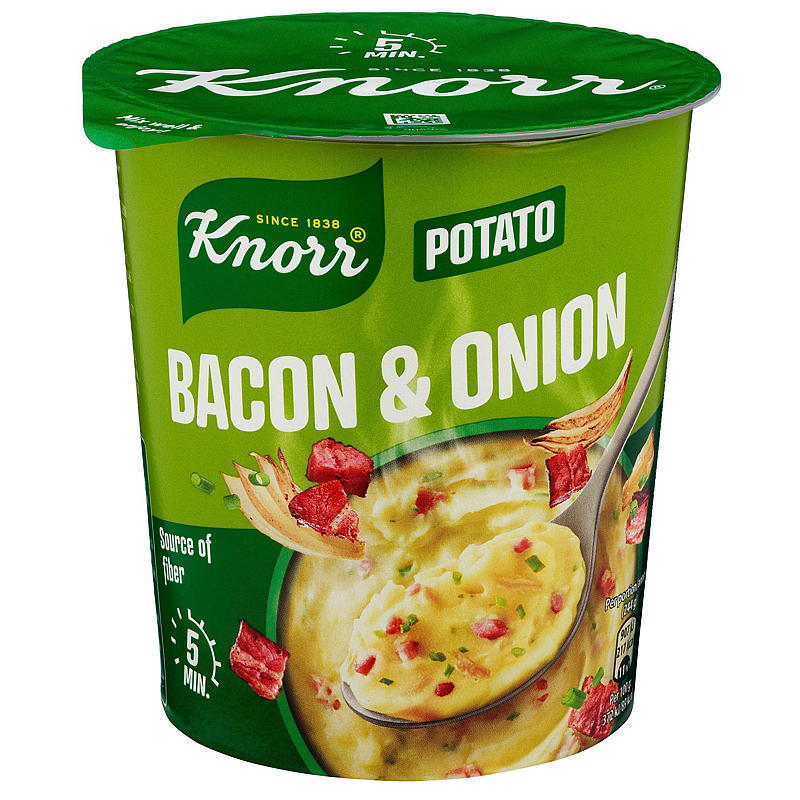 Knorr Potato snack pot 51 g bacon & onion Knorr