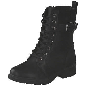 Claudia Ghizzani Schnür Boots in schwarz