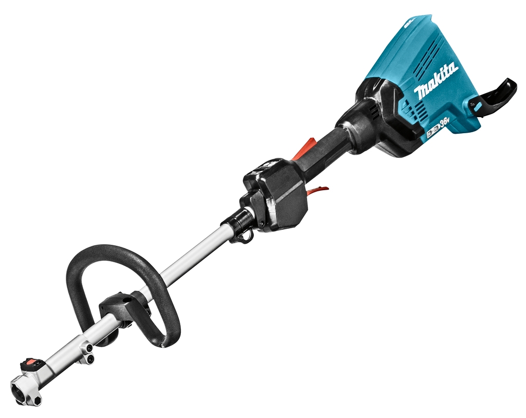 Makita DUX60ZX9 Бежични комбиновани систем Д-ручка 2 x 18V без батерија и пуњача + додатак за косу, ивичњак и дувач лишћа