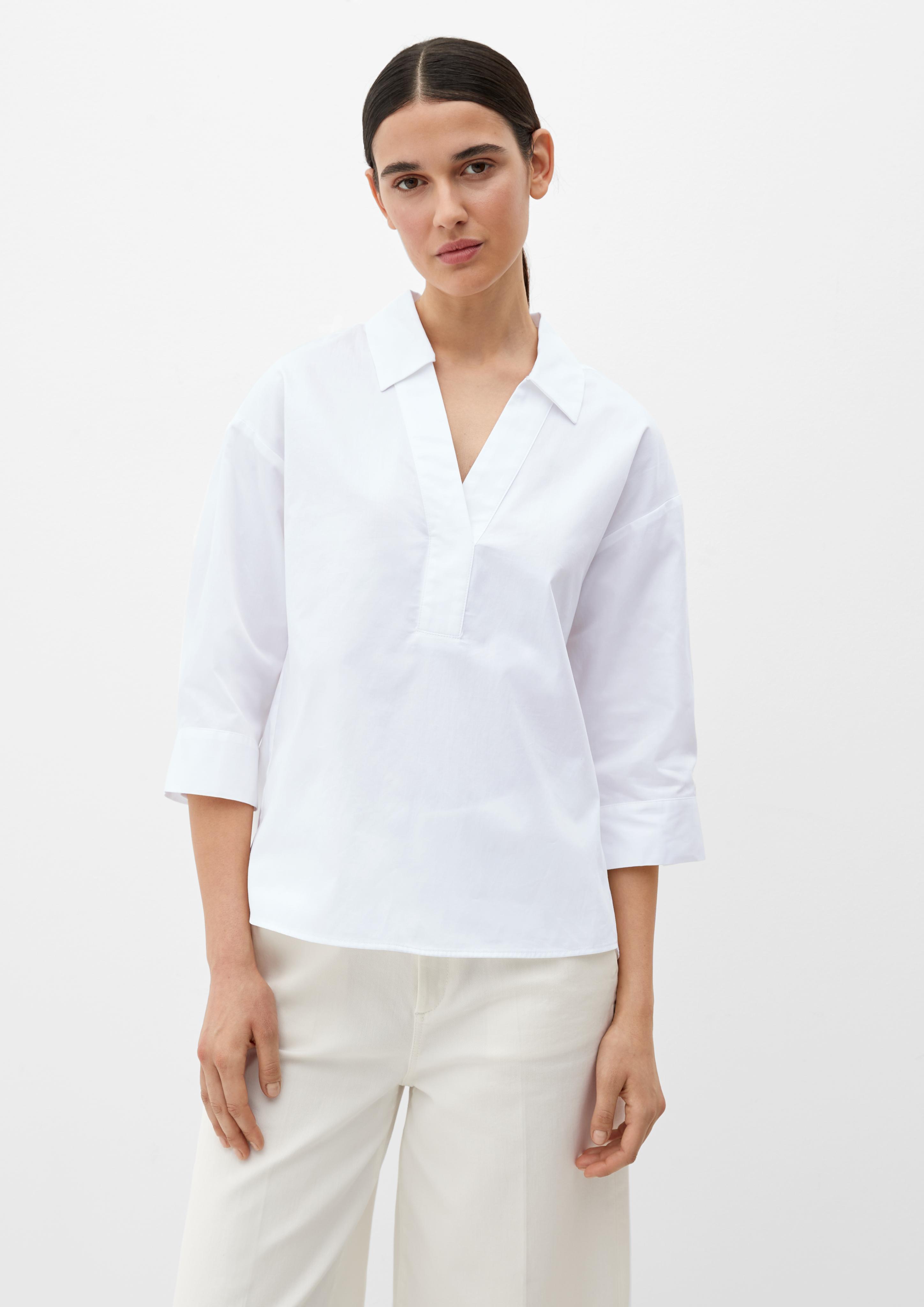 Bluse mit Polokragen  2132932-0100