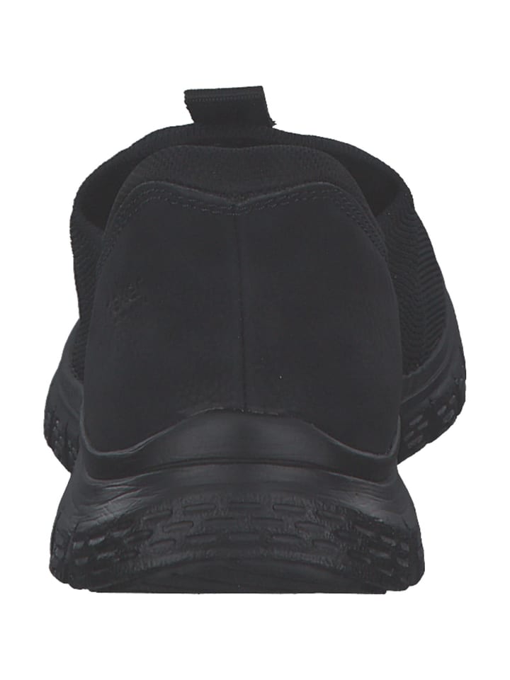 rieker Sportliche Slipper in schwarz/schwarz günstig kaufen