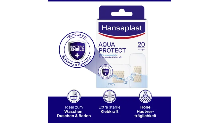 Hansaplast Aqua Protect Pflaster