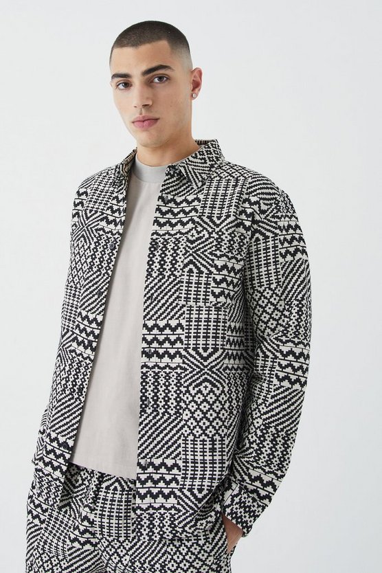 Jacquard Overshirt