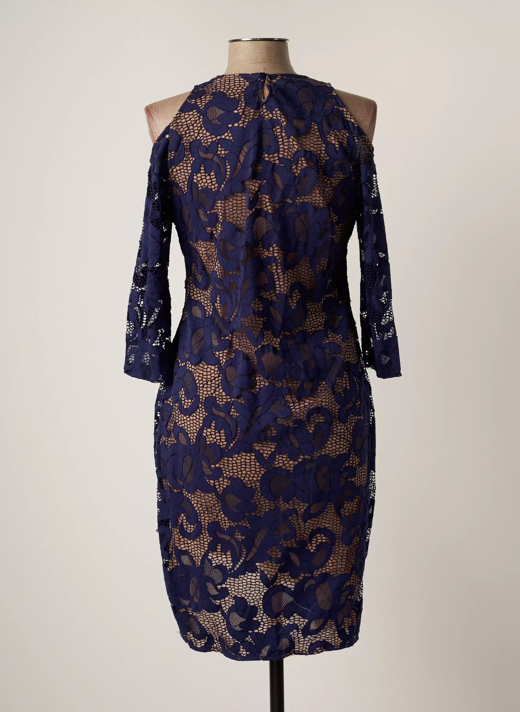 Anne Fontaine Robes Mi Longues Femme couleur bleu