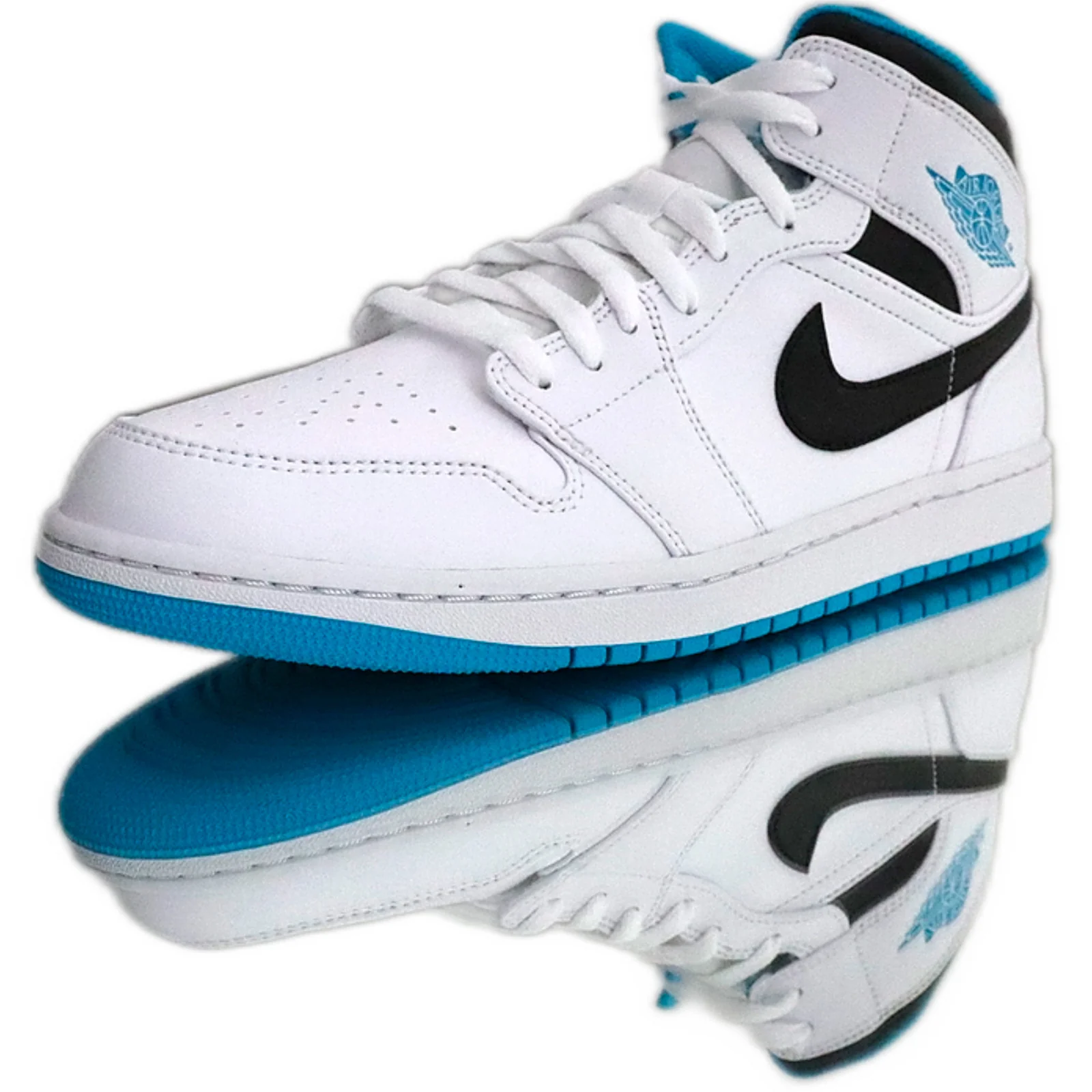 Jordan 1 Mid Laser Blue