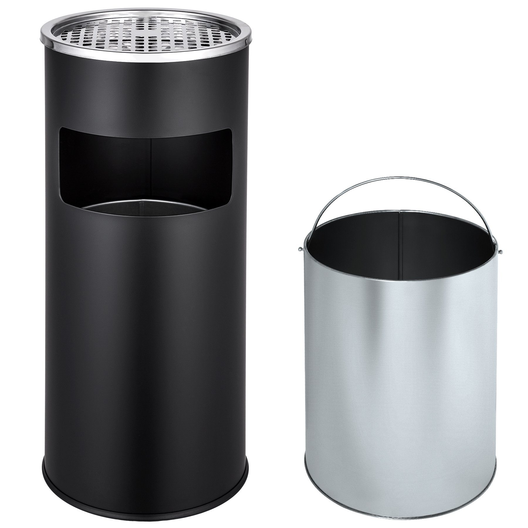 tectake Aschenbecher Standaschenbecher