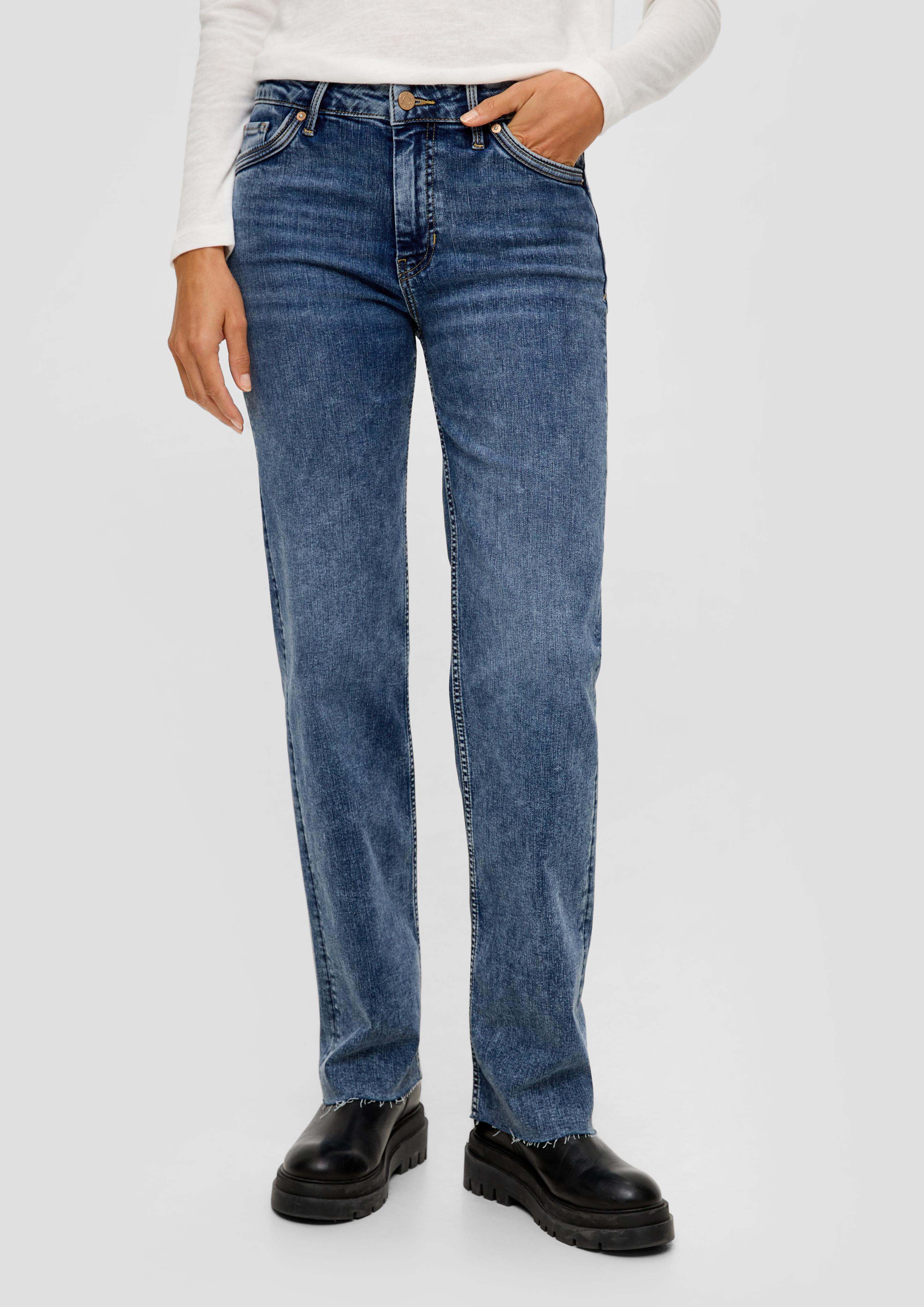Regular: Jeans mit Mid rise-Bund  2139647-57Z7