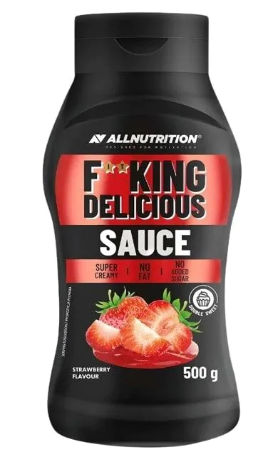 Allnutrition Fitking gardus braškių padažas 500 g