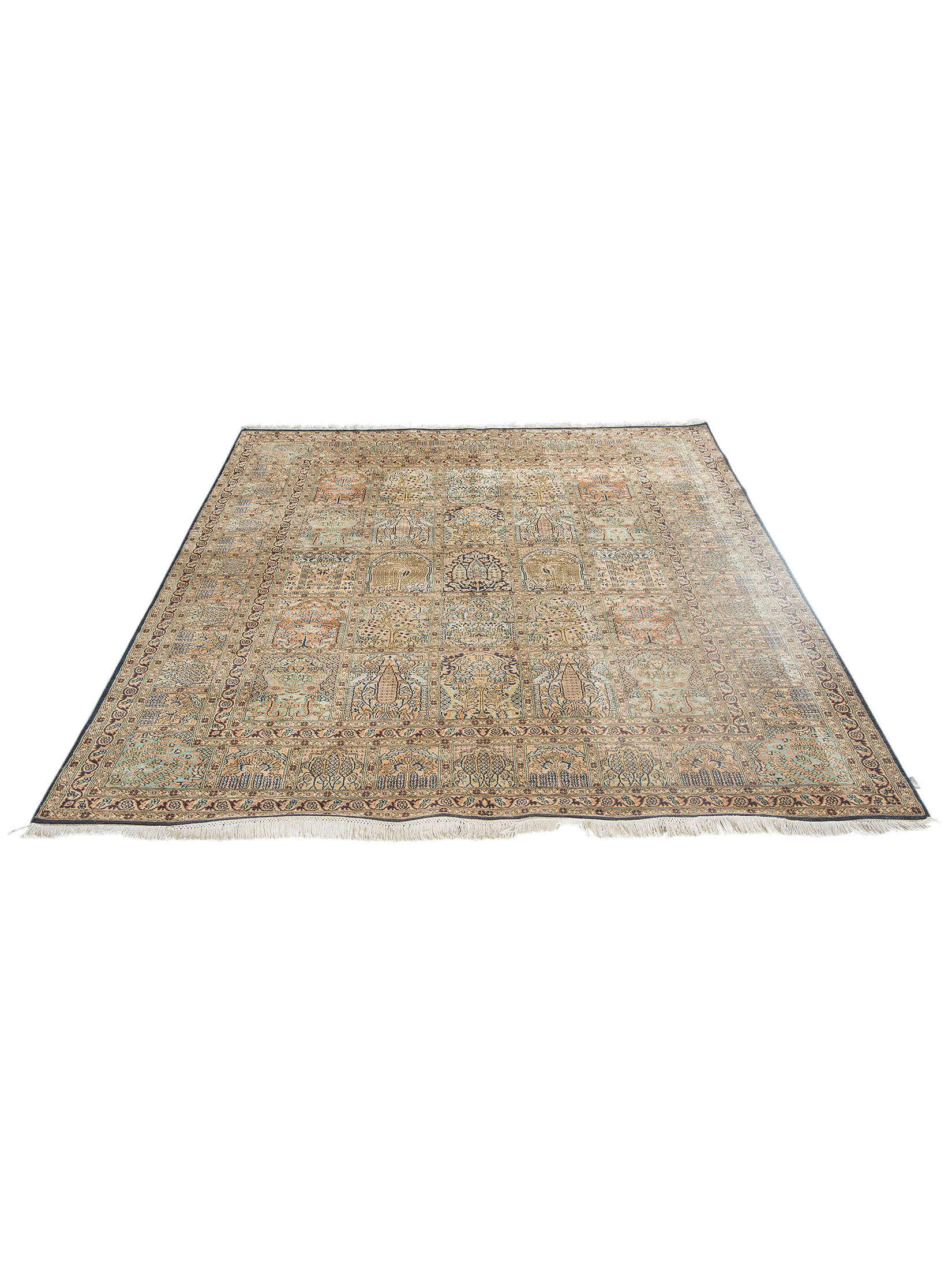 Kaschmir Seide 18/18 ca. 171 x 253 cm, Unikat / Einzelstück