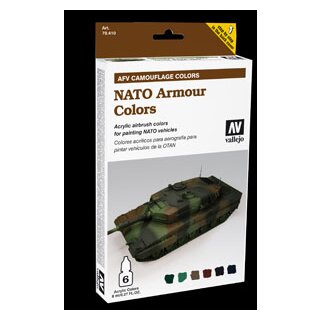 Model Air: Model Air Set AFV NATO Camouflage Set (6)