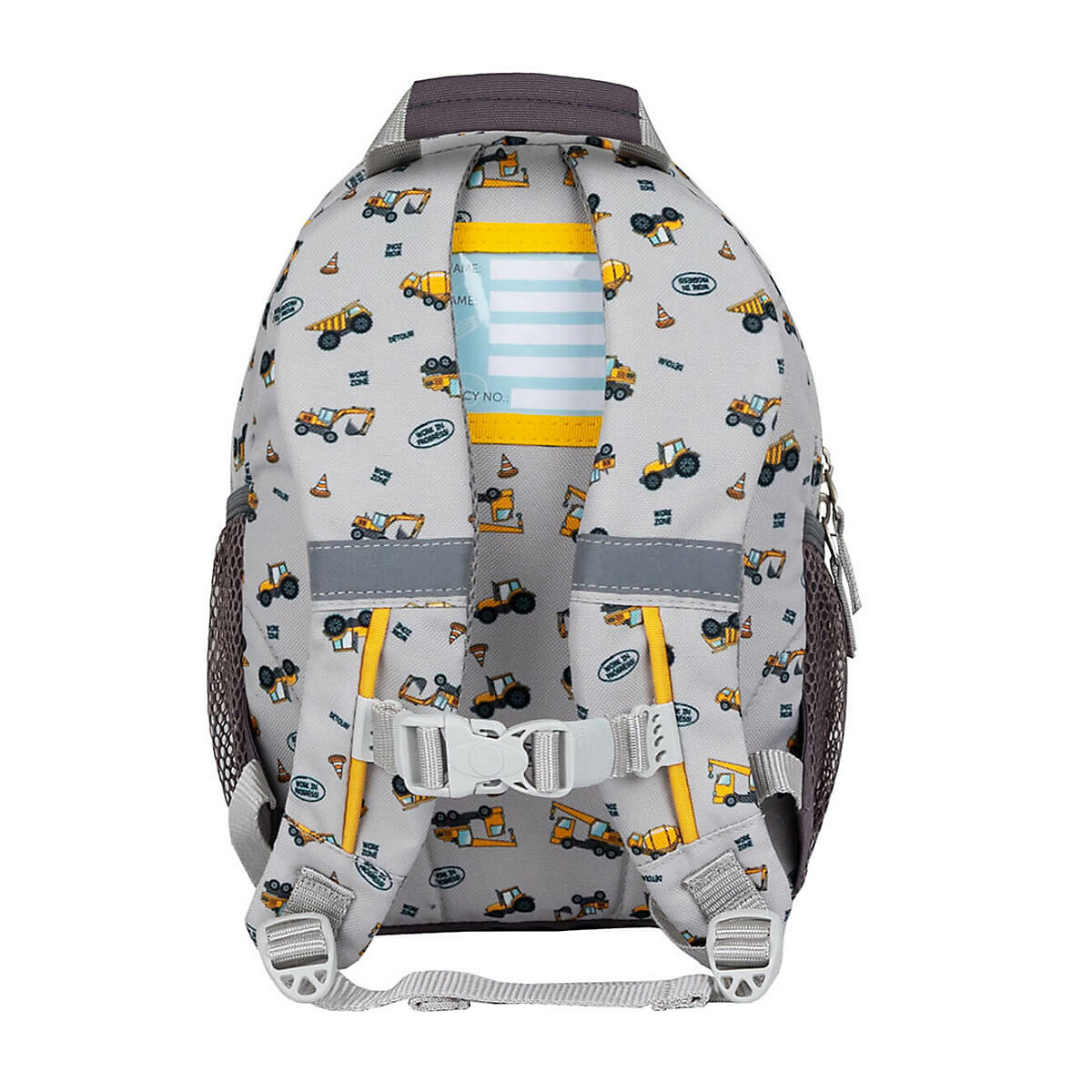Kindergartenrucksack Mini Kiddy Kindergartenrucksack für 1-3 Jährige Kinder mit Brustgurt grau