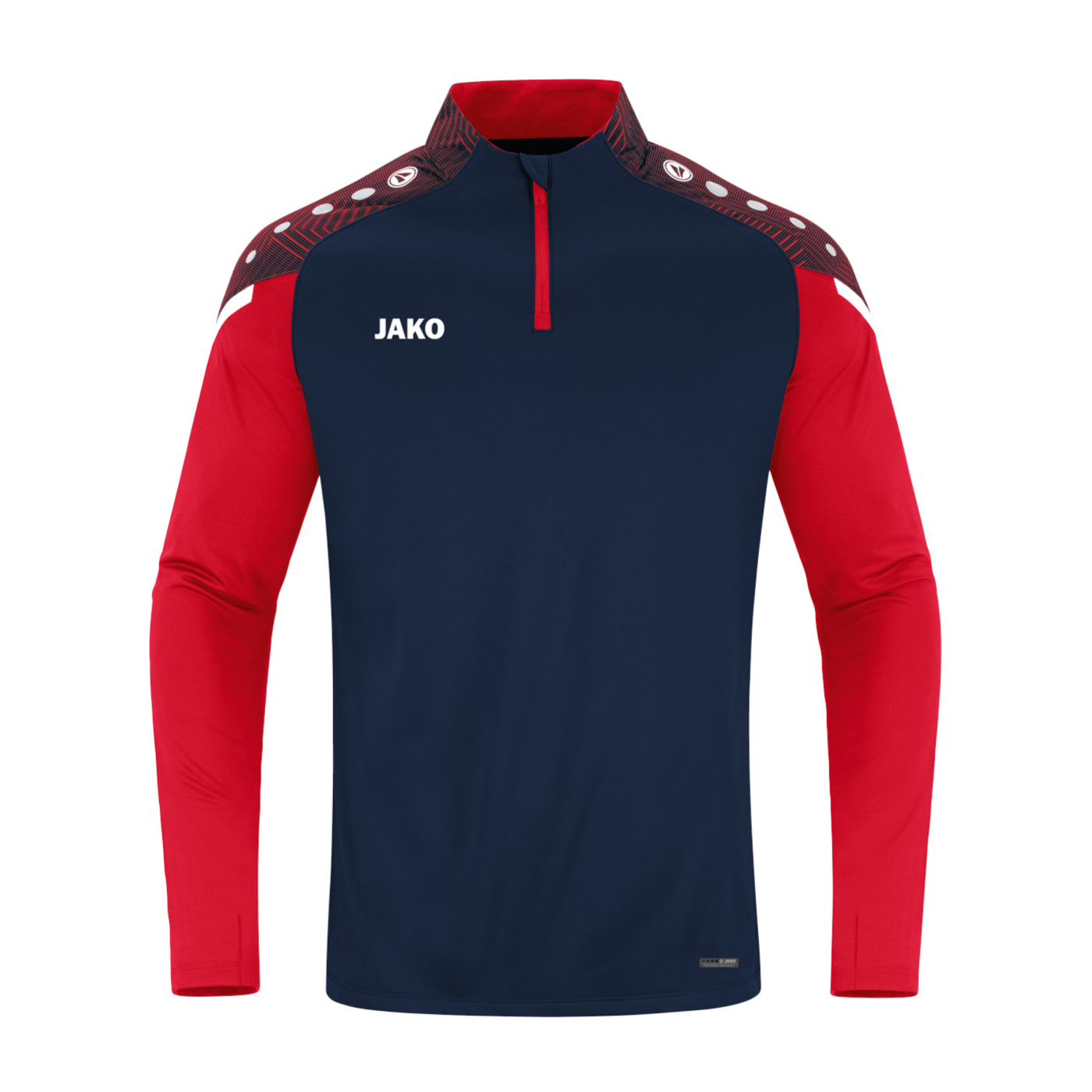 JAKO Performance Ziptop Blau Rot F909