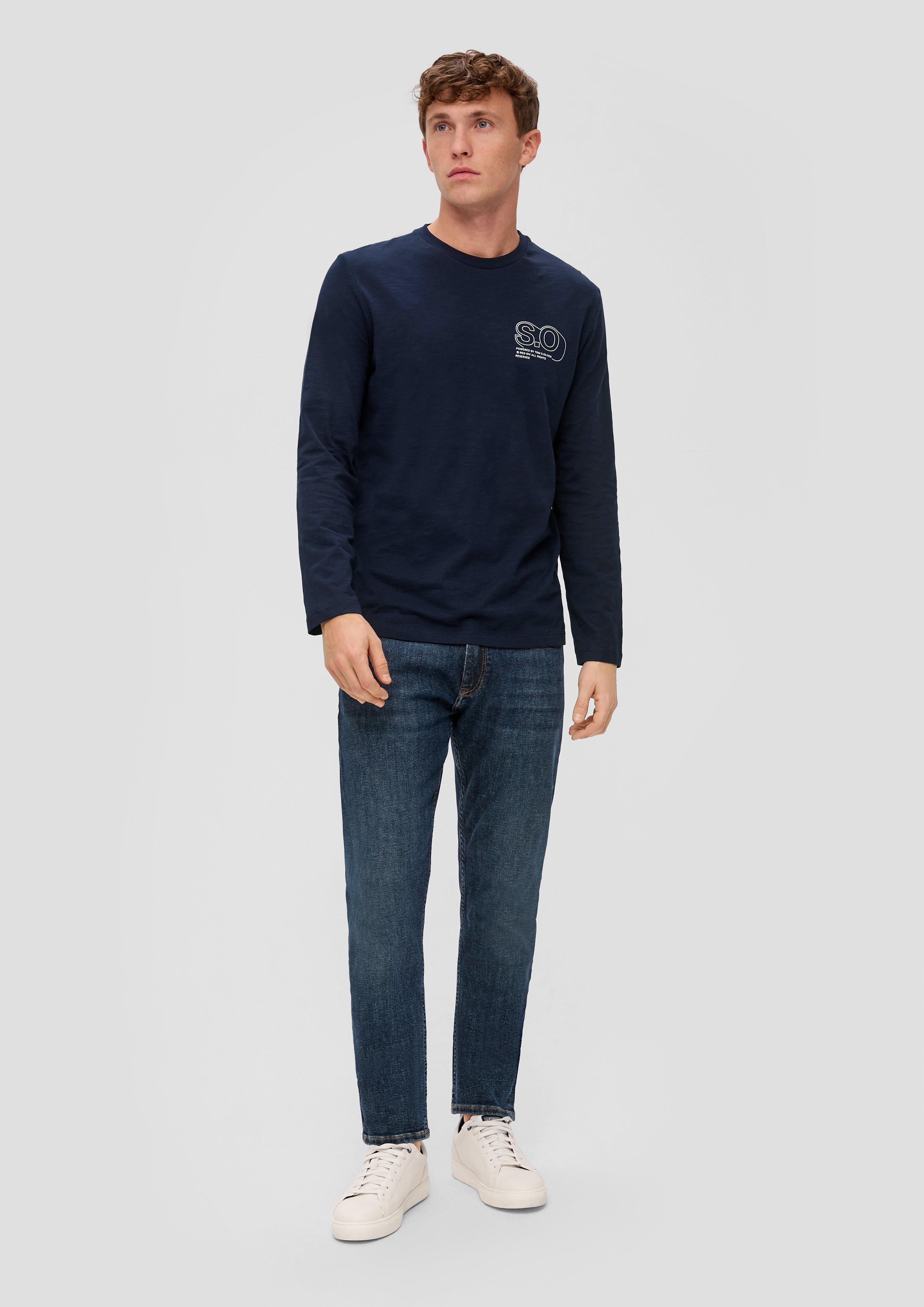 Langarmshirt mit Logo-Print  2145804-59D1