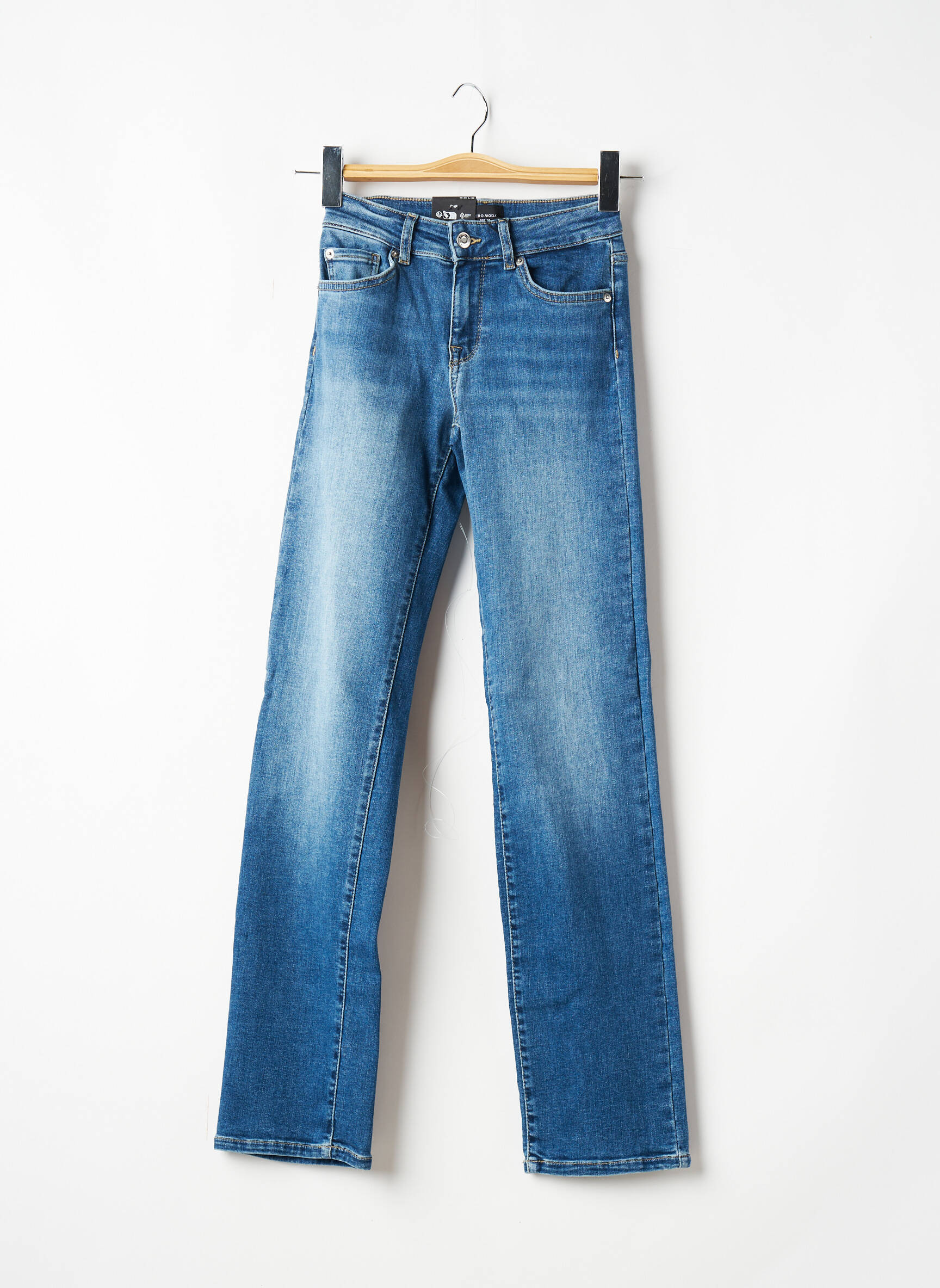 Vero Moda Jeans Coupe Droite Femme couleur bleu