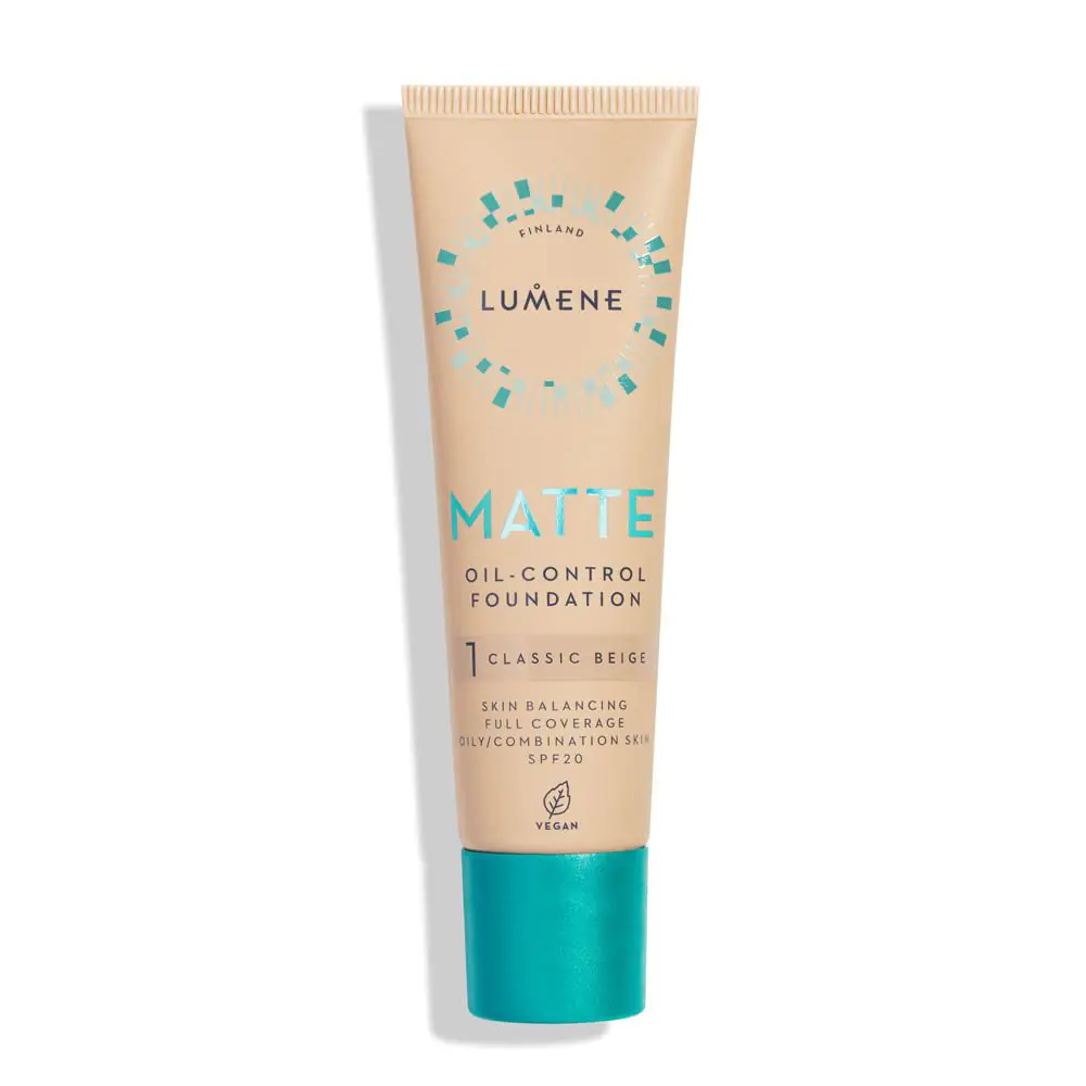 „Lumene Matte 1 Classic Beige“ makiažo pagrindas