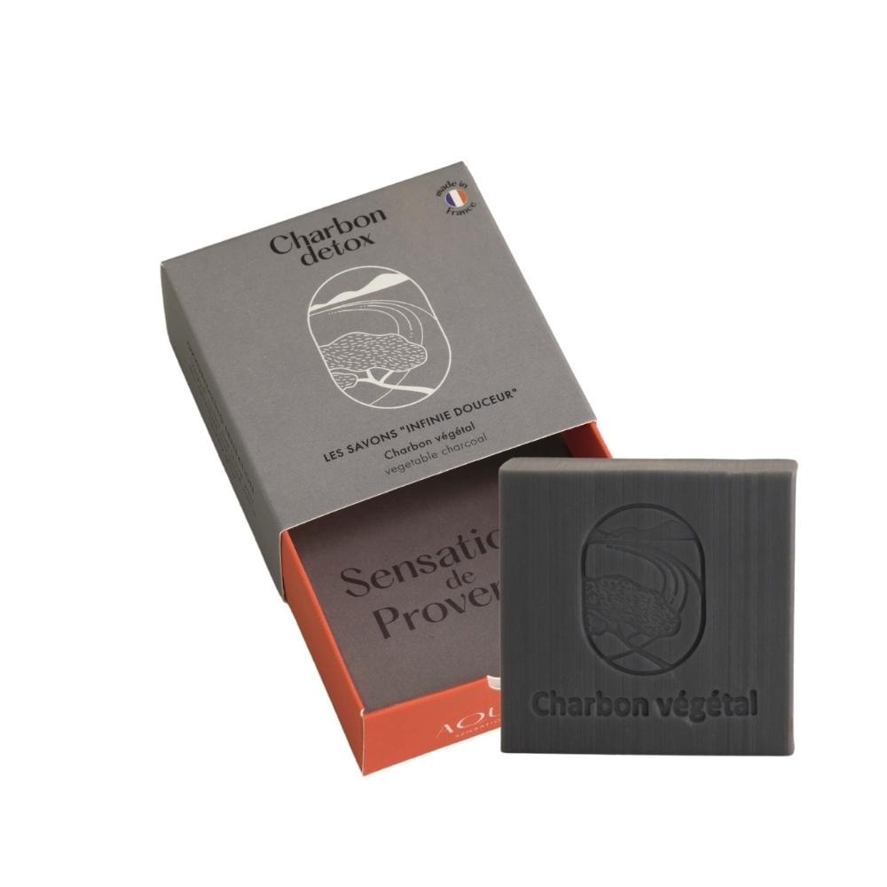 aqui d'aïa Charbon Détox Savon de soin solide