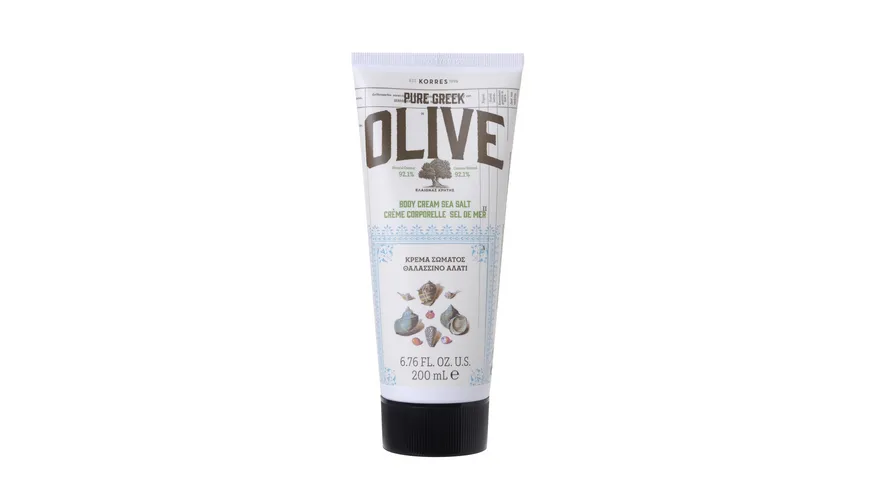 KORRES Pure Greek Olive & Sea Salt Körpercreme 200 ml