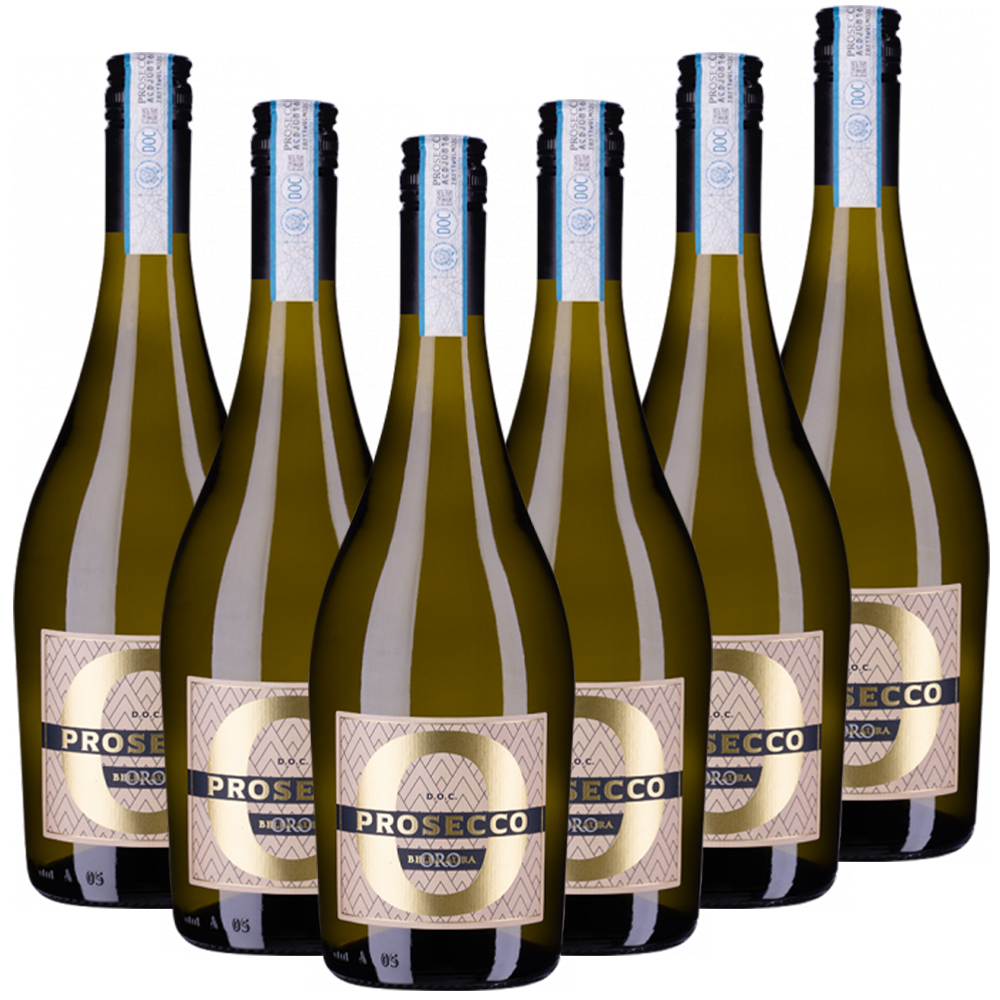 Bella Aura Oro Prosecco Frizzante DOC  Bella Aura Oro Italien  trocken - 6er Karton