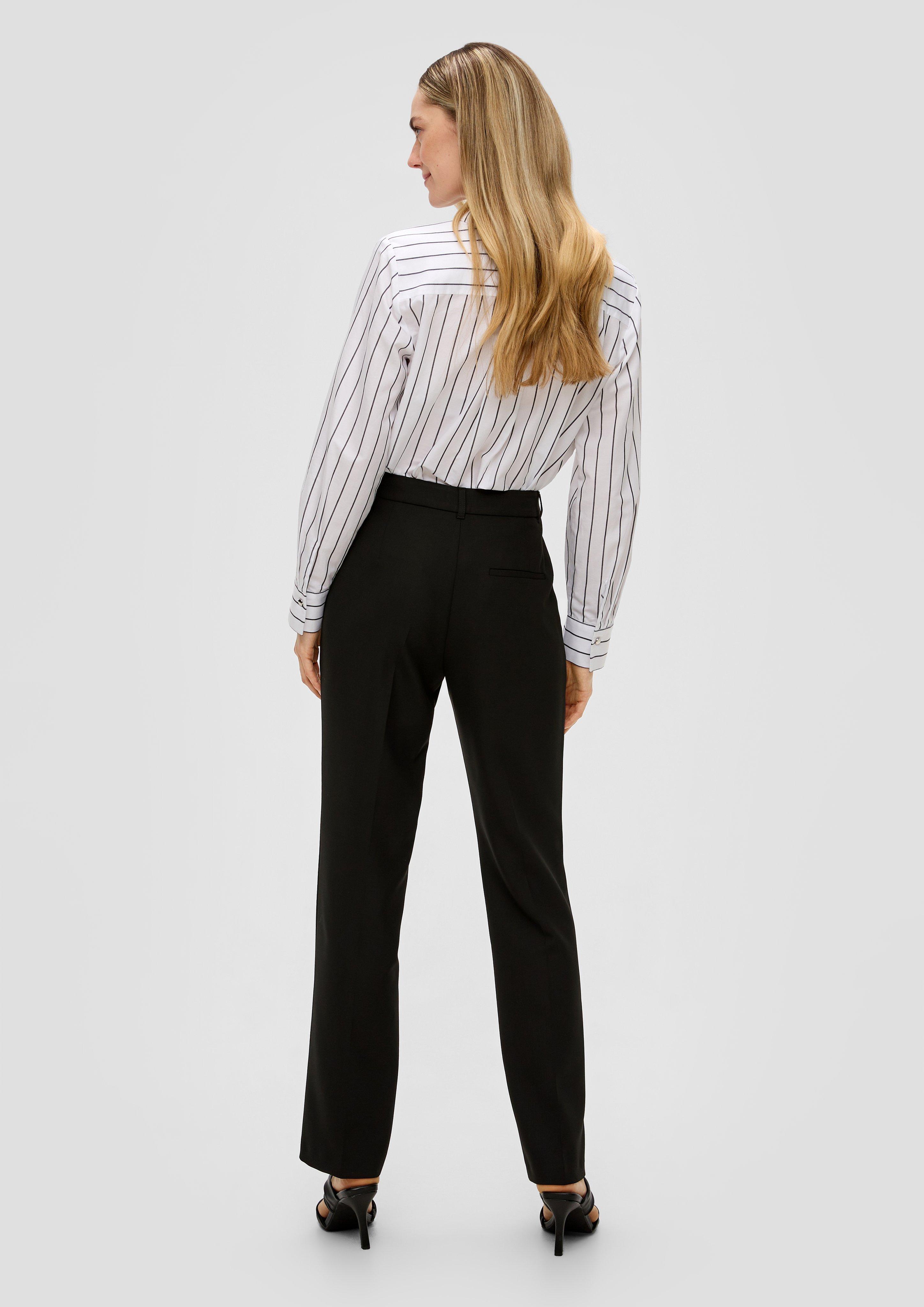 Straight-Leg-Hose aus Viskosemix  2148925-9999